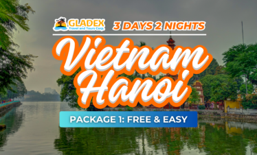 VIETNAM PACKAGE 1: 3D2N HANOI FREE AND EASY