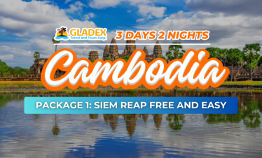 3D2N CAMBODIA PACKAGE 1: SIEM REAP FREE AND EASY