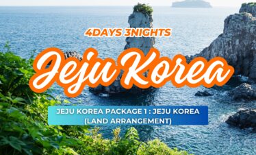 JEJU KOREA PACKAGE 1: 4D3N JEJU KOREA (LAND ARRANGEMENT)