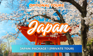JAPAN OPTIONAL: PACKAGE 1 (PRIVATE TOUR)