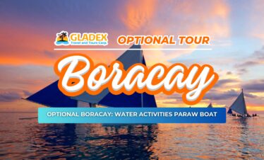 OPTIONAL BORACAY:  Water Activities PARAW BOAT