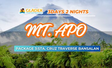 MT. APO PACKAGE 3: 3D2N STA. CRUZ TRAVERSE BANSALAN