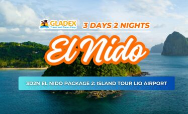 3D2N EL NIDO PACKAGE 2: ISLAND TOUR LIO AIRPORT