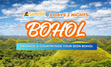 PACKAGE 2: COUNTRYSIDE TOUR 3D2N BOHOL