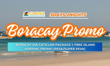 3D2N BORACAY VIA CATICLAN PACKAGE 1: FREE ISLANDHOPPING PROMO (PEAK, SUPER PEAK)