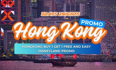 HONGKONG BUY 1 GET 1 FREE AND EASY DISNEYLAND PROMO