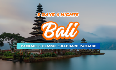 5D4N BALI PACKAGE 6: CLASSIC FULLBOARD PACKAGE
