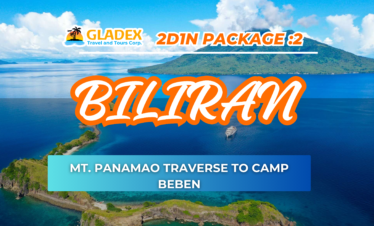 BILIRAN:PACKAGE 2: 2D1N MT. PANAMAO TRAVERSE TO CAMP BEBEN