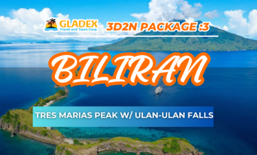 BILIRAN: PACKAGE 3: 3D2N TRES MARIAS PEAK W/ ULAN-ULAN FALLS