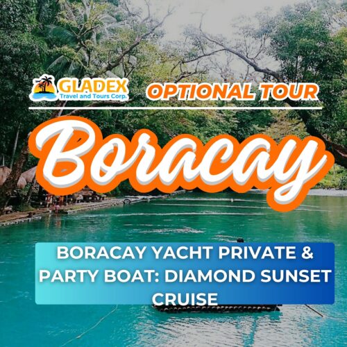BORACAY OPTIONAL TOUR YACHT PRIVATE & PARTY BOAT: DIAMOND SUNSET CRUISE
