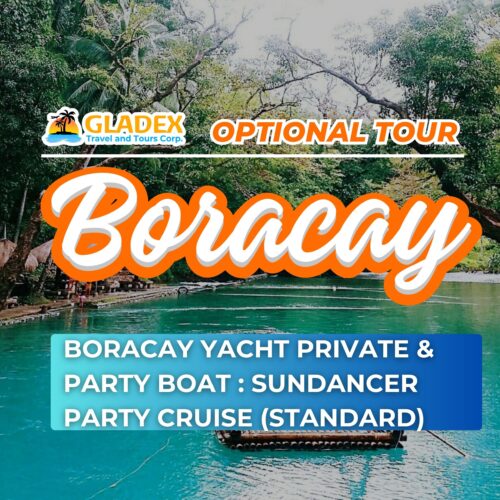 BORACAY OPTIONAL TOUR YACHT PRIVATE & PARTY BOAT: SUNDANCER PARTY CRUISE (STANDARD) – Copy