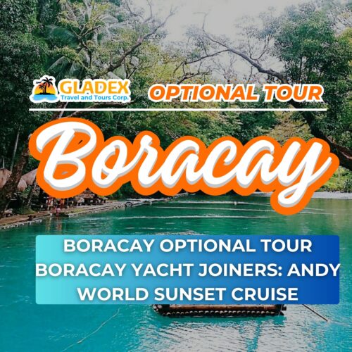 BORACAY OPTIONAL TOUR BORACAY YACHT JOINERS: ANDY WORLD SUNSET CRUISE